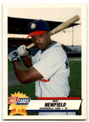 1993 Fleer ProCards Marc Newfield Jacksonville Suns #2722 - Image 1 of 2