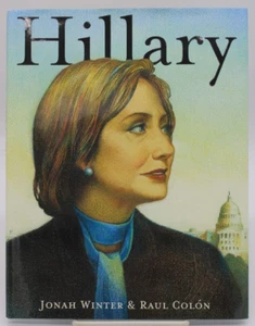 Hillary - Hardcover Book - Children's Biography By Winter, Jonah w/ Dust Jacket - Picture 1 of 9