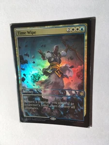 Time Wipe, Promo, FOIL, Mint/NM, War Of The Spark, MTG, Magic The Gathering - Bild 1 von 1