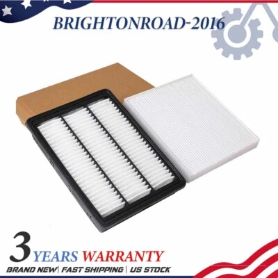2x Engine & Cabin Air Filter Fit 2016-2021 Hyundai Tucson 2017-2022 Kia Sportage - Imagem 1 de 4