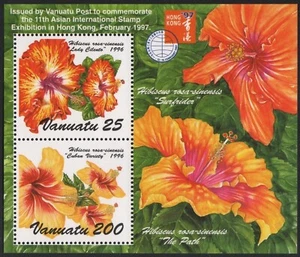 Vanuatu 1997 - Mi-Nr. Block 30 ** - MNH - Blumen / Flowers - Picture 1 of 1