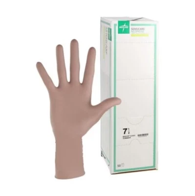*50 pares* Guantes quirúrgicos de neopreno Medline SensiCare talla 7,5 estériles MSG6375 Foto 1 de 4