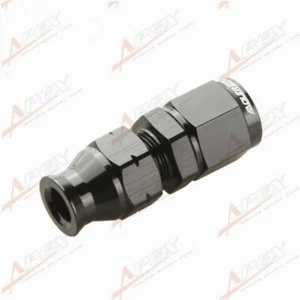 AN-6 6AN AN6 Straight Female To 5/16" Tube Adapter Fitting Black - Bild 1 von 8