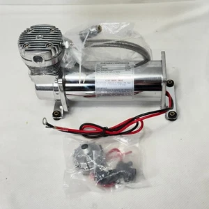 200 PSI Air Suspension Compressor with 1/4 NPT Heavy Duty Air Train Horn - Bild 1 von 10