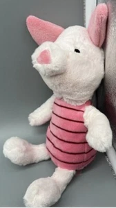 Disney Parks PIGLET 8" Plush Winnie the Pooh Stuffed Animal Authentic NWT - Picture 1 of 3