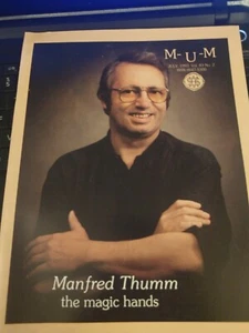 Revista Manfred Thumm the Magic Hands MUM 1993 - Imagen 1 de 6