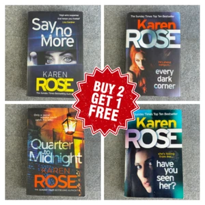 Karen ROSE Crime Thriller Books CHOOSE Your TITLES Save Post Buy 2 Get 1 FREEđź–¤ - Picture 1 of 31