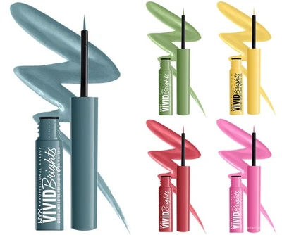 Delineador de ojos líquido mate NYX Vivid Brights Foto 1 de 4