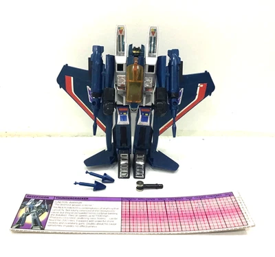 VINTAGE TRANSFORMERS G1 1985 - THUNDERCRACKER - COMPLETE WITH TECH SPECS - Image 1 of 4