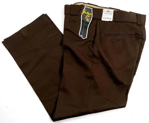 FLYING CROSS WOMENS COMMAND 100% POLYESTER PANTS 32231W BROWN 12X36 UNHEMMED - Picture 1 of 2