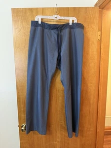 FIGS Technical Collection Livingston Graphite Blue Basic Scrub Pants Women’s XL - Picture 1 of 10