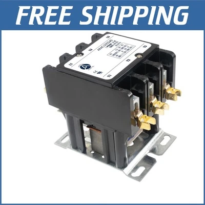 Versatile Heavy Duty 50 Amp 3 Pole 240 Volt Contactor for Electrical Systems - Image 1 of 4