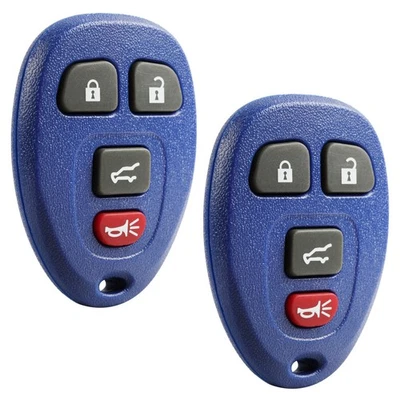 2 Key Fob Remote for Buick Cadillac Chevrolet Remote OUC60270 15857835 Blue Foto 1 de 4