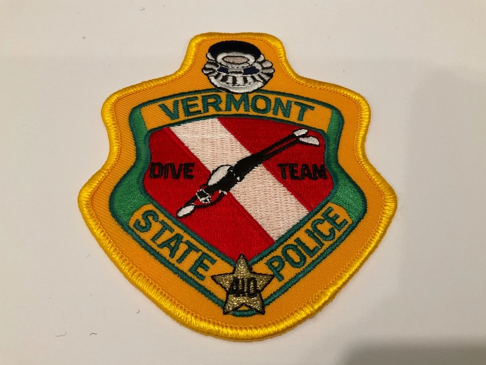 Scuba dive Vermont VT State Police VT Trooper - Image 1 of 1