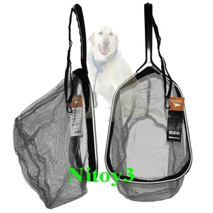 Wetfly Gecko Fishing Net -Aluminum Frame w/Rubberized Basket 12 inch Deep - Picture 1 of 1