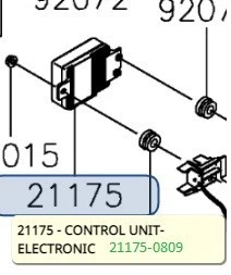 Kawasaki 2012-2020 Teryx4 Teryx Control Unit Electron 21175-0809 New OEM - Image 1 of 1