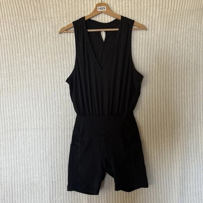 Free People Movement Negro Runsie Correr Una Pieza Talla XS NUEVO SIN ETIQUETAS Foto 1 de 4