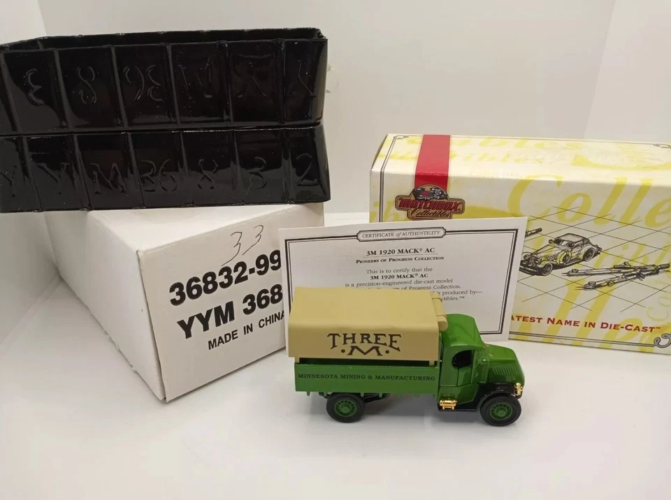 Camión pesado Matchbox Pioneers of Progress 1920 Mack AC Three M 3 3M nuevo en caja B6 Foto 1 de 4
