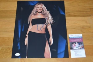 Mariah Carey Autographed 11x14 Color Photo with JSA COA - Picture 1 of 6