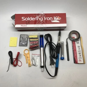 Plusivo 60W Irons Desoldering Soldering Kit NEVER USED! - Picture 1 of 7
