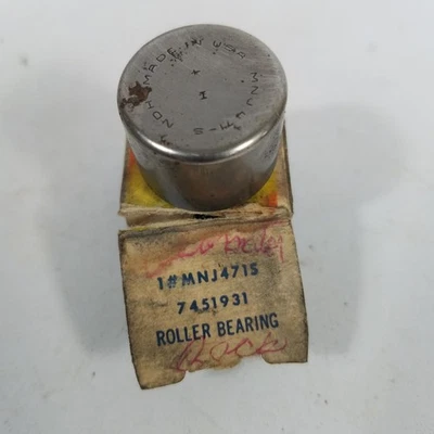 Rolamento alternador GM Delco 7451931 MNJ471S 1962-74 Chevy Pontiac Olds Z28 GTO - Imagem 1 de 3