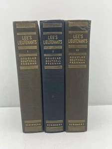 Lee’s Lieutenants 3 Volume Set Douglas Southall Freeman Civil War - Bild 1 von 11