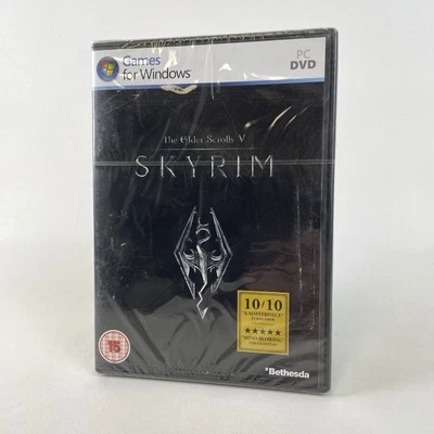 The Elder Scrolls V: Skyrim (PC: Windows, 2011) Brand New Factory SEALED PAL - Image 1 of 4