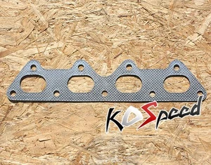 MIT 4G64 ENGINE EXHAUST HEADER MANIFOLD GRAPHITE ALUMINUM GASKET ECLIPSE 2G 3G - Bild 1 von 1