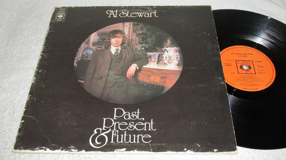 LP - Al Stewart - Past. Present & Future - CBS 65726 - UK import - vinyl is M- - Image 1 of 2