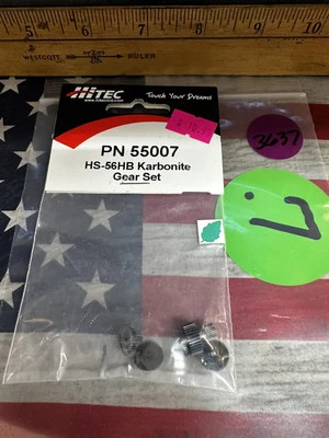 Hitec PN 55007 Karbonite Servo Gear Set for: HS-56HB - Image 1 of 4