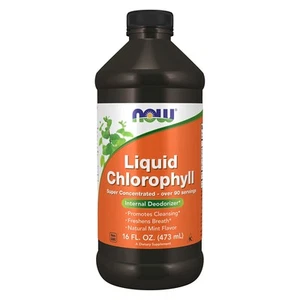 NOW FOODS Liquid Chlorophyll 16 oz, Clearance for Best By 07/2025 - Picture 1 of 6