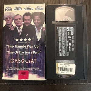 Basquiat (1996) VHS ART FILM - Dennis Hopper David Bowie Gary Oldman RARE - Picture 1 of 3