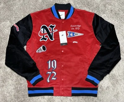 Chaqueta Universitaria Nike Pana 1972 Letterman Roja Negra Talla GRANDE FQ6159-657 NUEVA Foto 1 de 4
