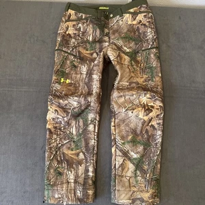 Under Armour Hunting Pants Mens 40x32 Realtree Camo Scent Control Fleece Pants - Picture 1 of 8