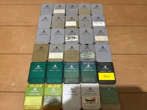 Playstation 1 PS1 Konvolut 30 Sony Official Memory Card SCPH-1020 903 - Bild 1 von 6