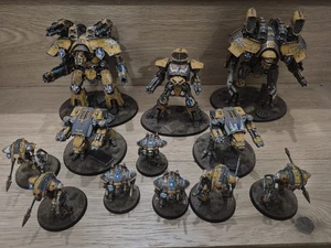 Pro Painted Adeptus Titanicus Army - Warhammer Horus Hersey - Picture 1 of 16