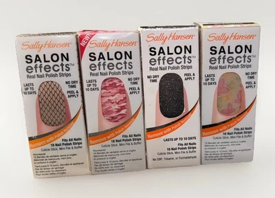 Tiras de esmalte de uñas reales Sally Hansen efectos salón nuevas Foto 1 de 2