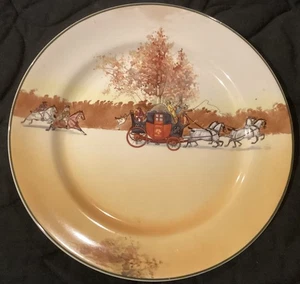 Coaching Royal Doulton John Peel Dinner Plate #21 - Picture 1 of 4