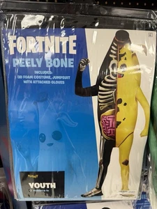 Fortnite Peely Bone Halloween Kids Costume Youth M Medium - Picture 1 of 1