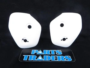 Cascos Arai Peak Shield Visera Cubierta de Placa de Presión Blanco TX-4 TX4 - Imagen 1 de 1