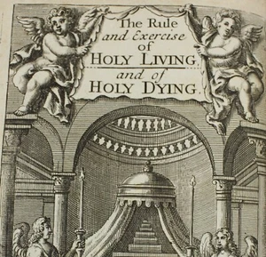 The Rules and Exercises of Holy Living and Holy Dying, Jeremy Taylor, 1719 Horne - Picture 1 of 13