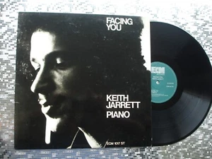 Keith Jarrett ~Facing You ~ Vintage GERMAN IMPORT LP ECM Records ECM 1017 ST - Picture 1 of 12