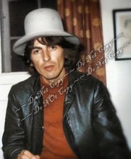 GEORGE HARRISON Photo Woodstock 1968 Beatles Bob Dylan House New York 5x7 4x6 Rp