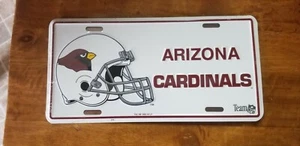 Placa de matrícula sellada de colección Arizona Cardinals 1993 - Imagen 1 de 1