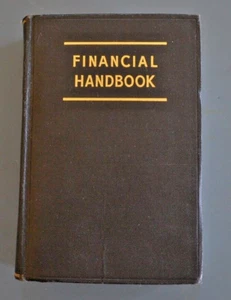 Antique Financial Handbook 1949 Jules I. Bogen, Ph.D 3rd Edition - Picture 1 of 12