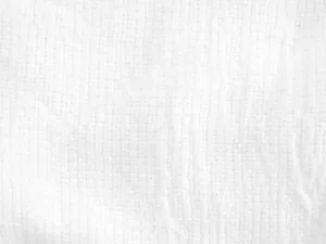 .85 Yds (7/8)-Terrific WHITE LAUNDERED LENO MESH Light Weight 100% Cotton Fabric - Picture 1 of 3