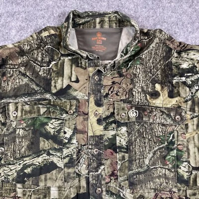 Game Winner Camo Shirt 3XL Button Up Real Tree Break Up Infinity Long Sleeve - Image 1 of 4