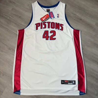 Auténtica camiseta Nike Jerry Stackhouse Detroit Pistons 56 3XL Foto 1 de 4