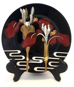 Fitz & Floyd Iris d'Orient Salad Plate Fine Porcelain 7 1/2" #440 Japan - Picture 1 of 5