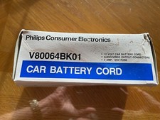 Philips V80064Bk01 Car Battery Cord Unused in original box